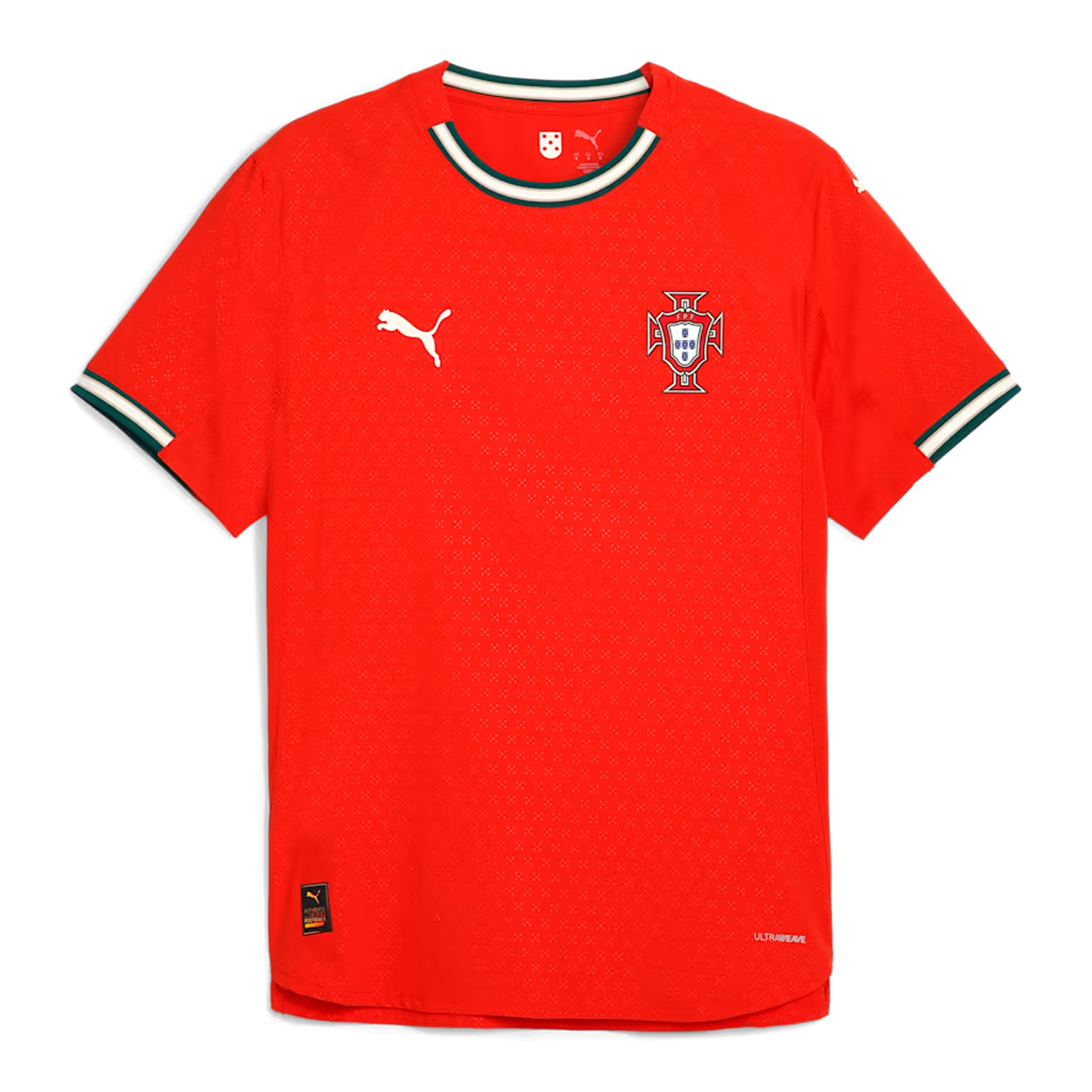 puma portugal 2025 authentic home jersey L