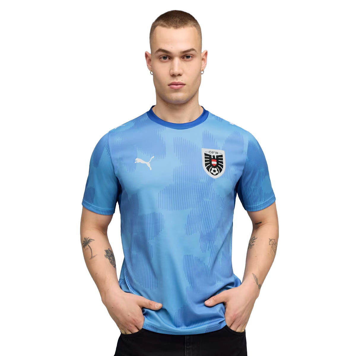 PUMA X OFB X SALEHE BEMBURY REPLICA MATC , BLUE--04 de Junio L