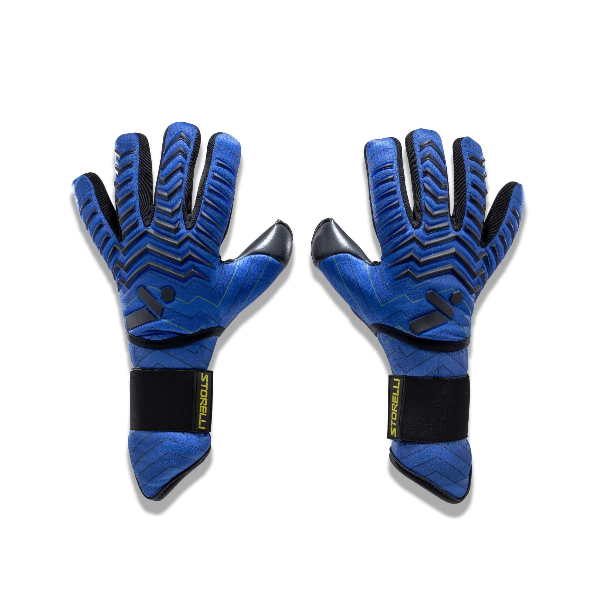 Storelli Electric Blue Charge Goalkeeper Gloves 10
