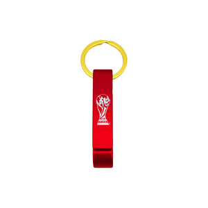 2D TROPHY BOTTLE OPENER KEYCHAIN -RED ONE SIZE