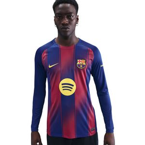 Nike FC Barcelona 25/26 Long Sleeve Home Jersey L