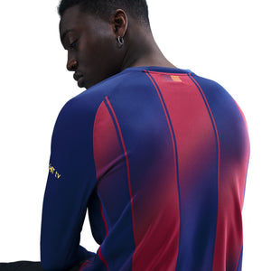 Nike FC Barcelona 25/26 Long Sleeve Home Jersey L