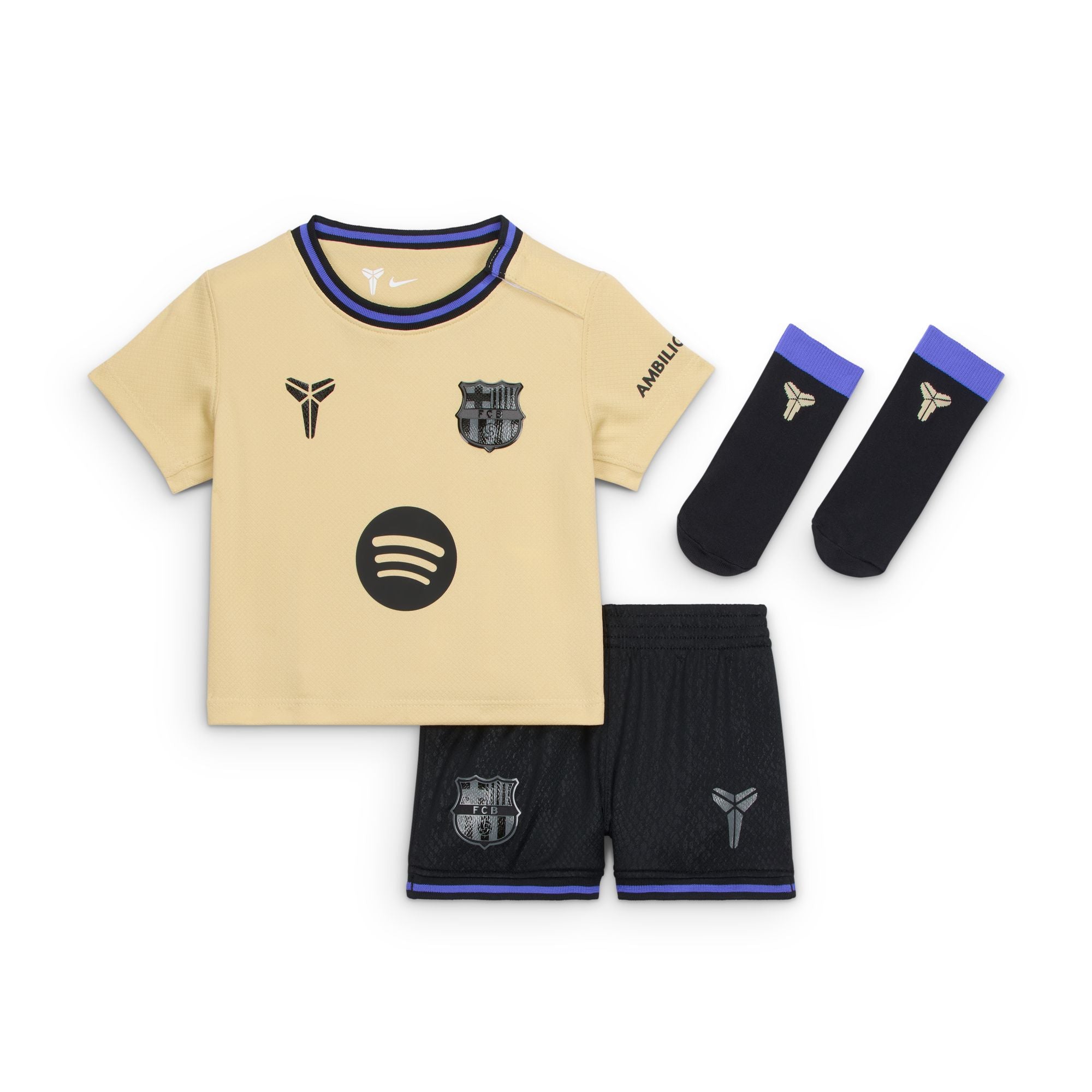 Nike FC Barcelona 2025/26 Kobe Bryant Away Kit 12-18M