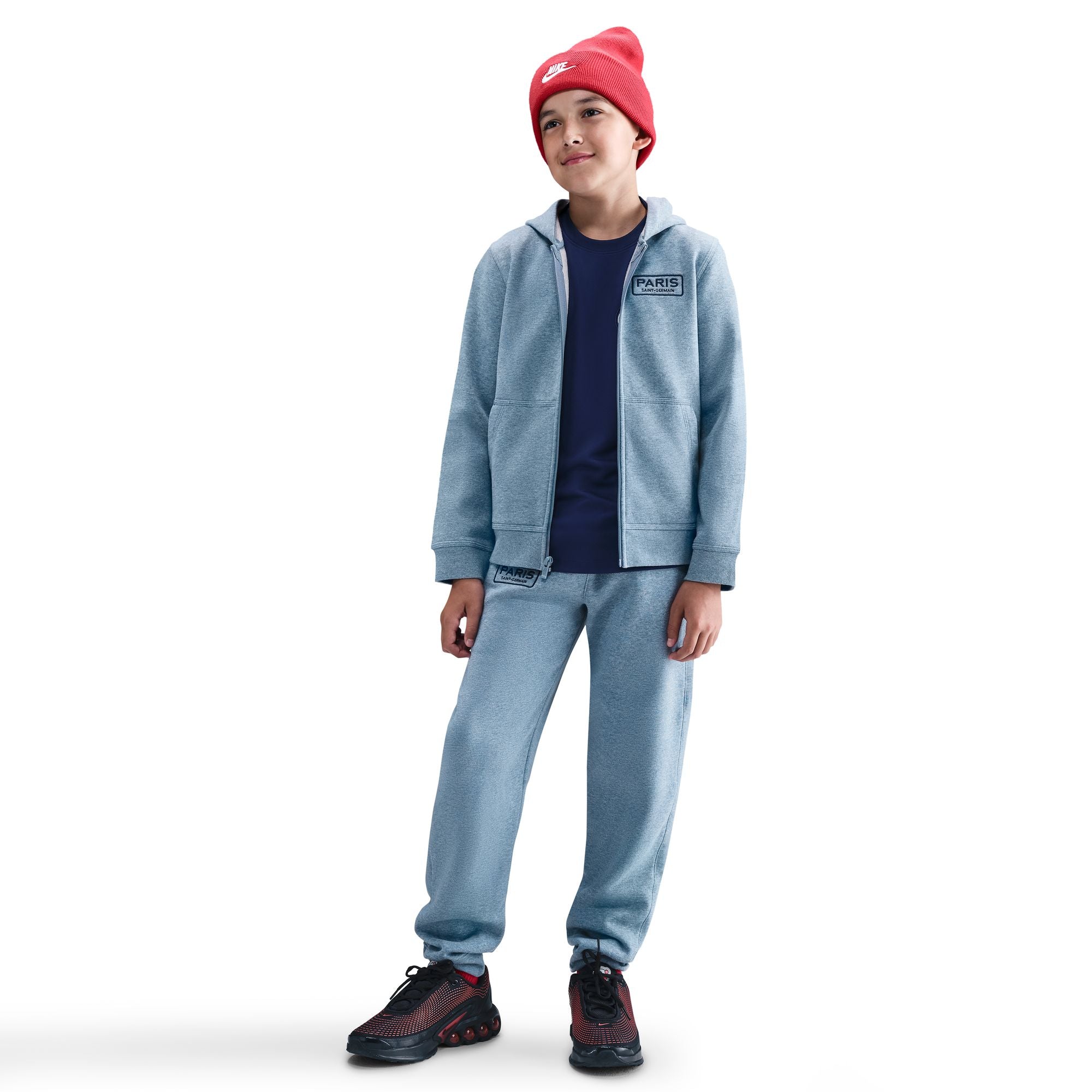 Nike Paris Saint‑Germain Club Fleece Full‑Zip Hoodie 2025/26