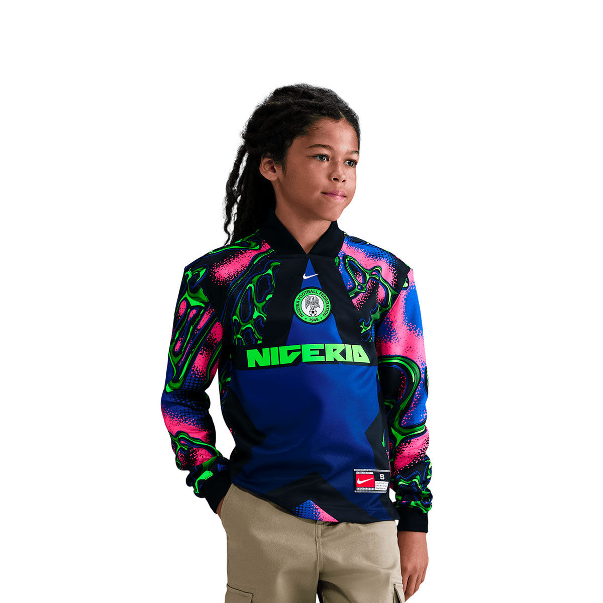 goalkeeper gear soccer Nigeria Hollywood Keeper Big Kids' Nike Dri-FIT Jersey Shimano E-Bike-Schuhe ET5 und gift for kids Größe:30er The breathable