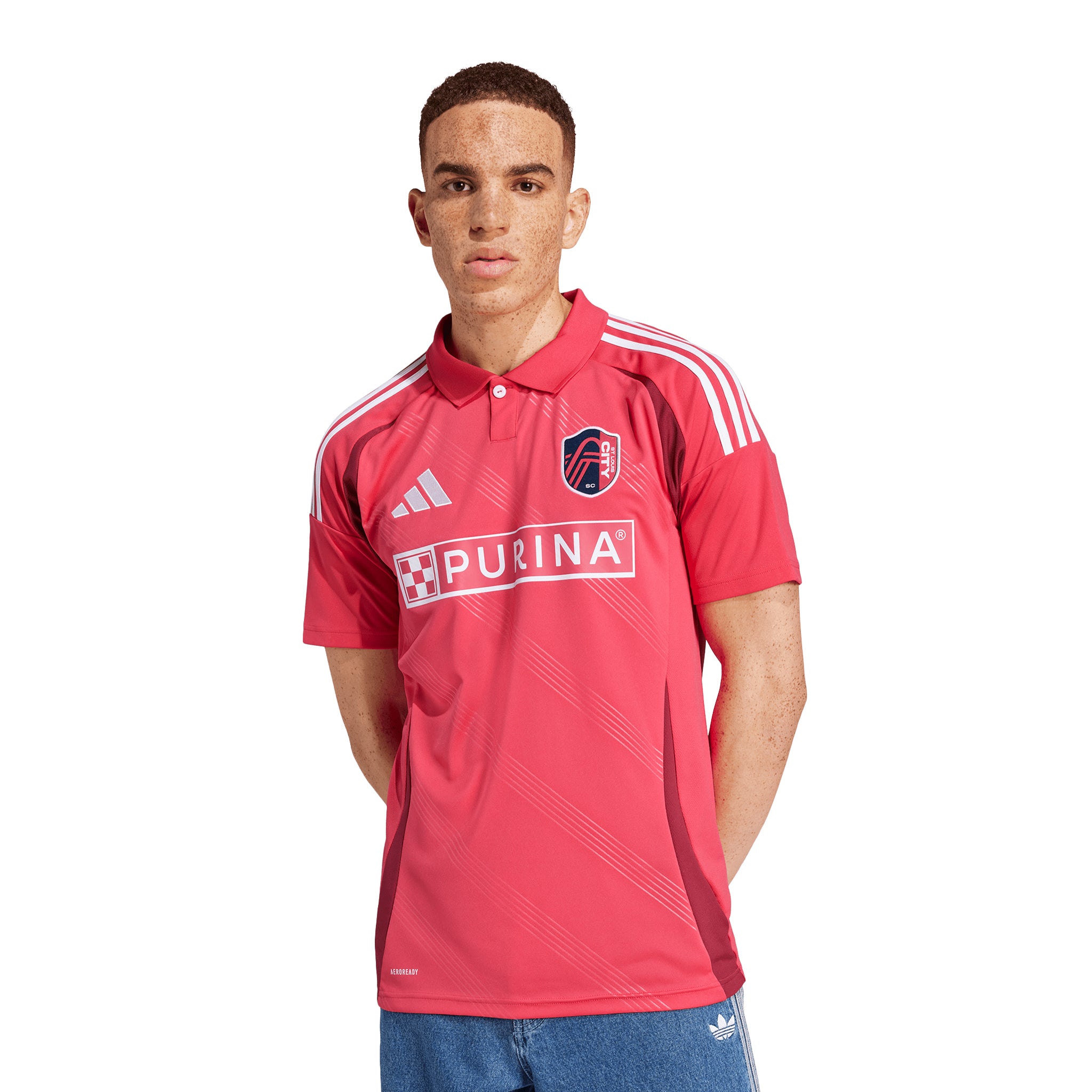 adidas St. Louis CITY SC 25/26 Home Jersey L