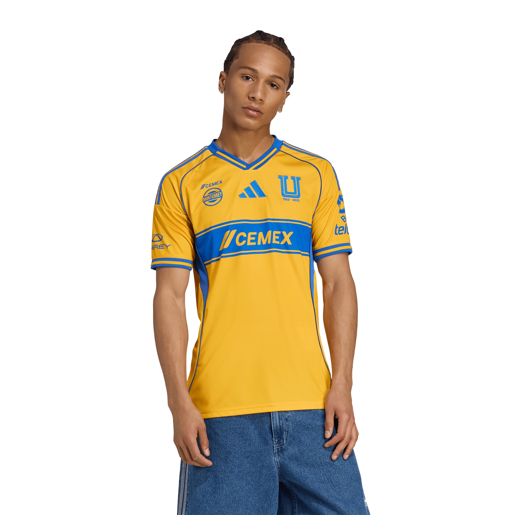 adidas Tigres UANL 25/26 Home Jersey (Authentic) L