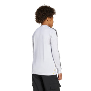 adidas Real Madrid 25/26 Long Sleeve Home Jersey L