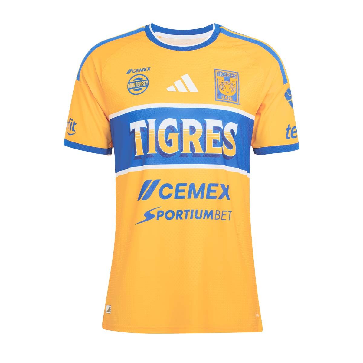 adidas Tigres UANL 26/27 Home Authentic Jersey 2XL