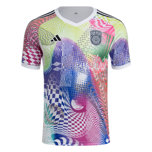 adidas San Diego FC 2025 Pride Pre‑Match Jersey L
