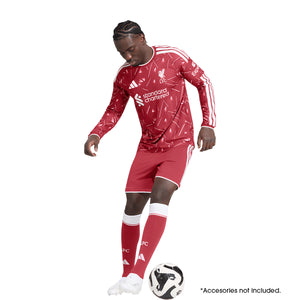 adidas Liverpool FC 26/27 Long Sleeve Home Authentic Jersey L