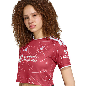 adidas Liverpool FC 26/27 Home Jersey Crop Top L