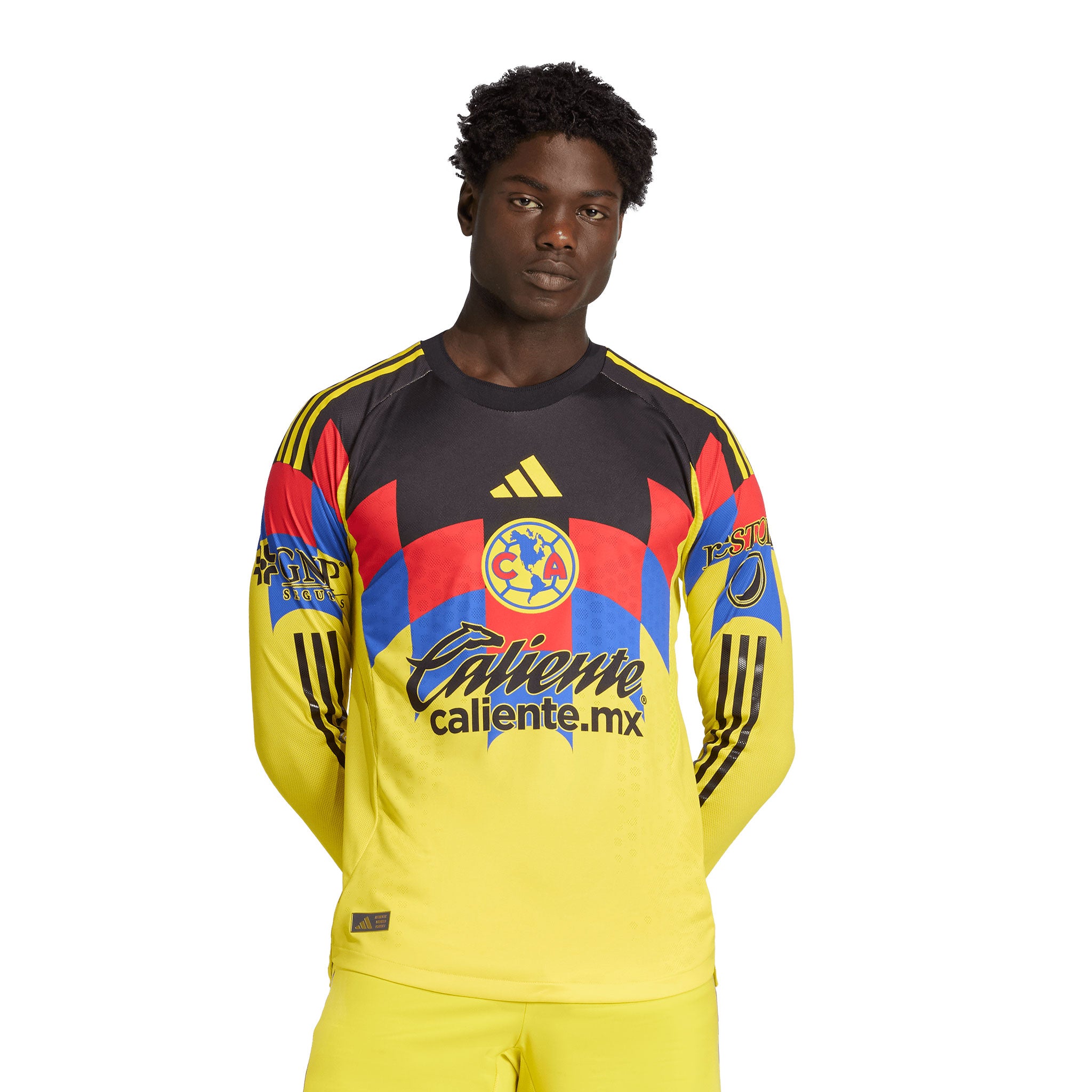 ウェア Beautiful condition club america uniform adidas Club América 25/26 Long Sleeve Home Authentic Jersey