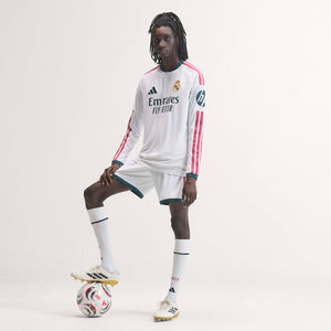 adidas Real Madrid 26/27 Long Sleeve Home Authentic Jersey L