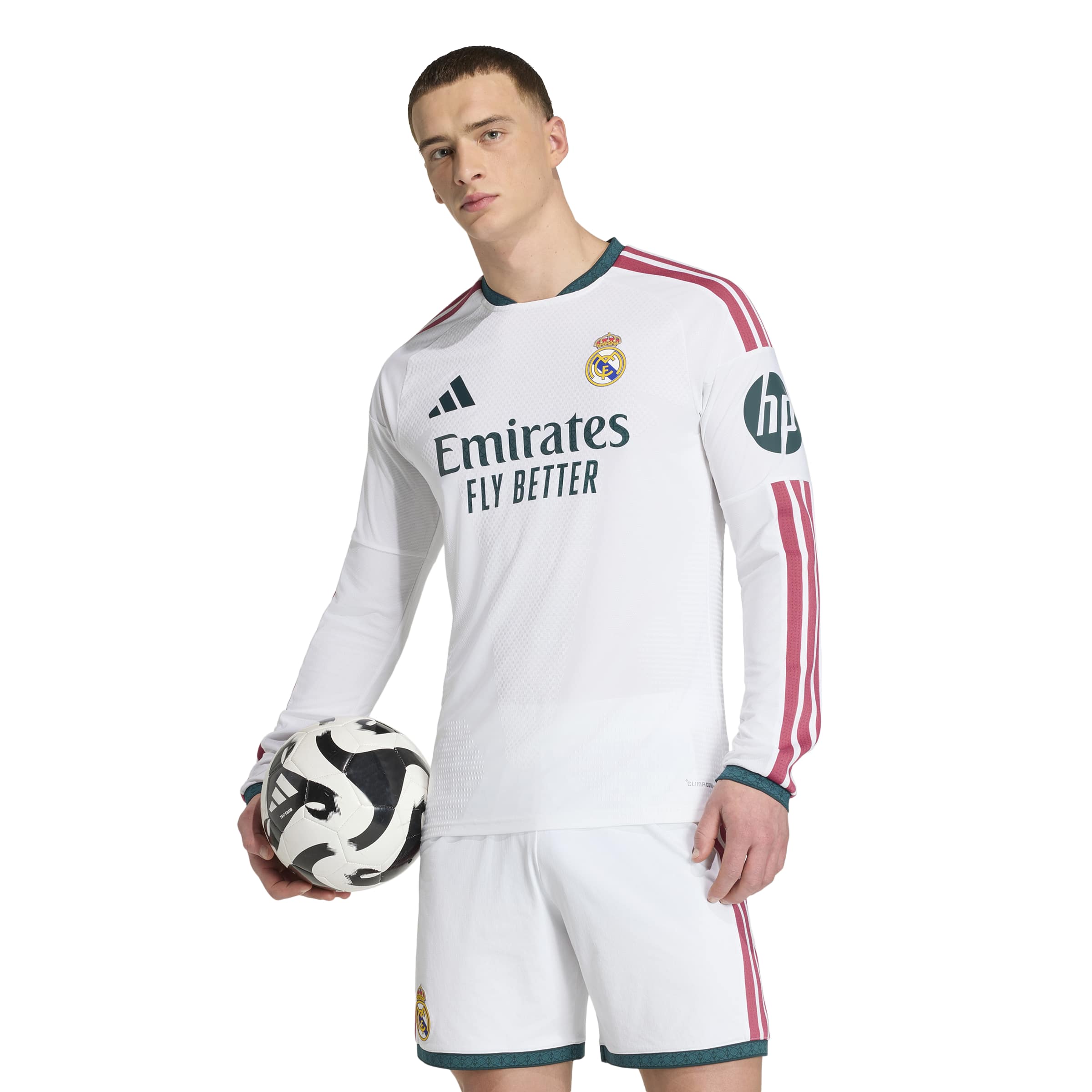 adidas Real Madrid 26/27 Home Authentic Jersey Long Sleeve