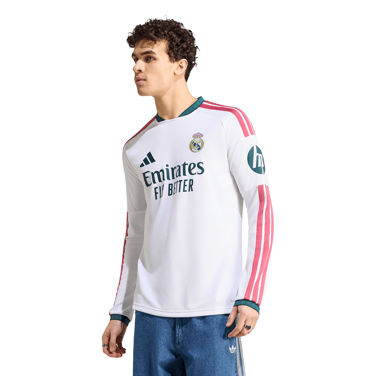 adidas Real Madrid 26/27 Home Jersey Long Sleeve M