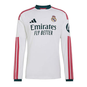 adidas Real Madrid 26/27 Long Sleeve Home Jersey M