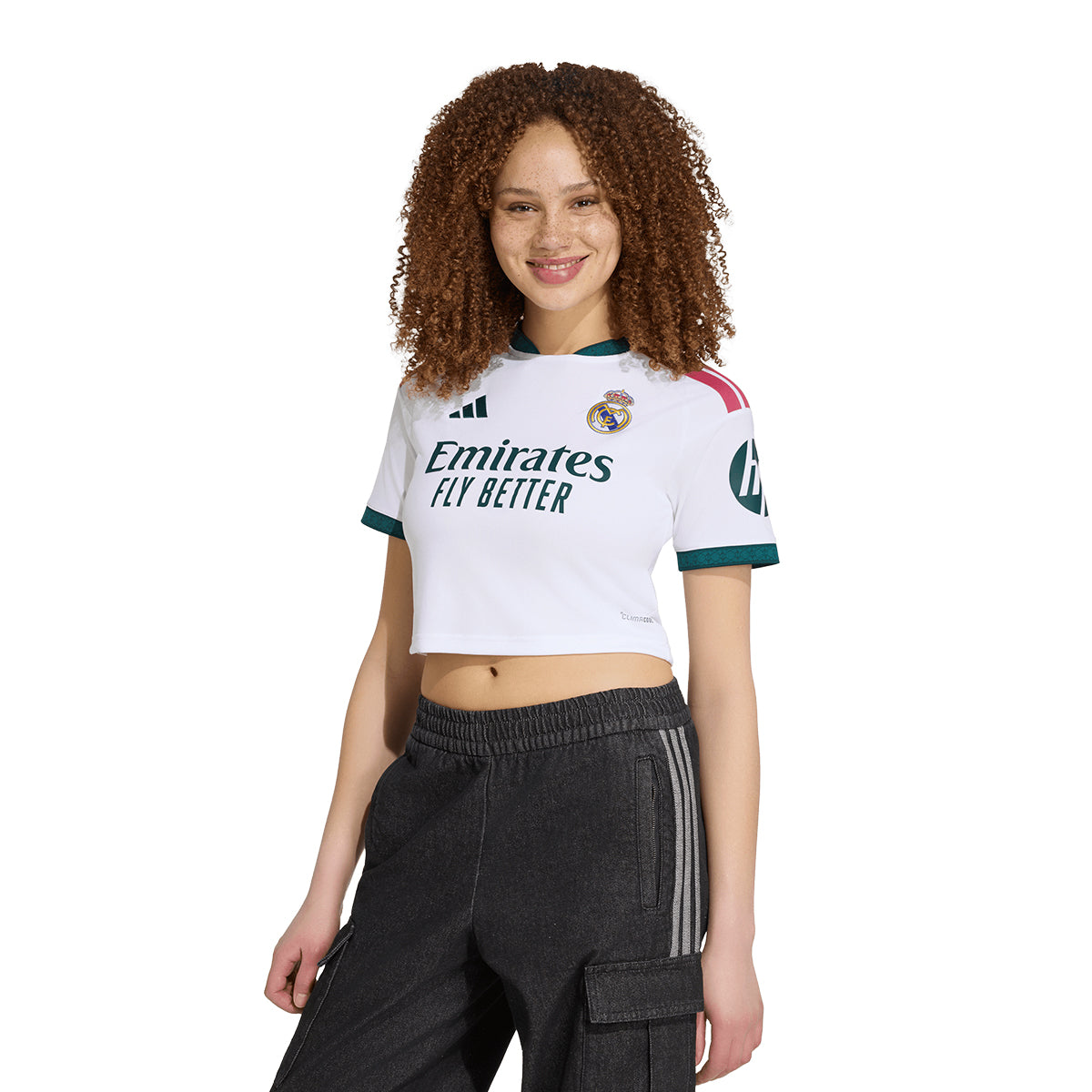 adidas Real Madrid 26/27 Home Cropped Jersey L