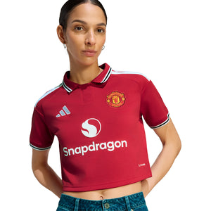 adidas Manchester United 26/27 Home Crop Jersey L