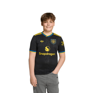 MUFC 3 JSY Y BLACK L