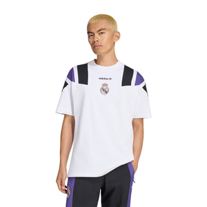 REAL EQT TEE WHITE L