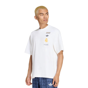REAL LF TEE WHITE L