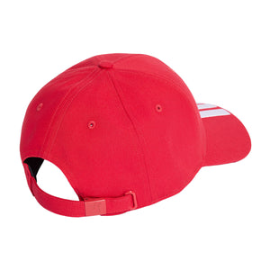MUFC BB CAP MUFRED/WHITE ONE SIZE