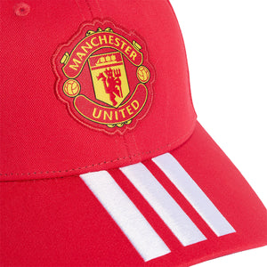 MUFC BB CAP MUFRED/WHITE ONE SIZE