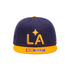 LA Galaxy Club T 25 Snapback Hat ONE SIZE
