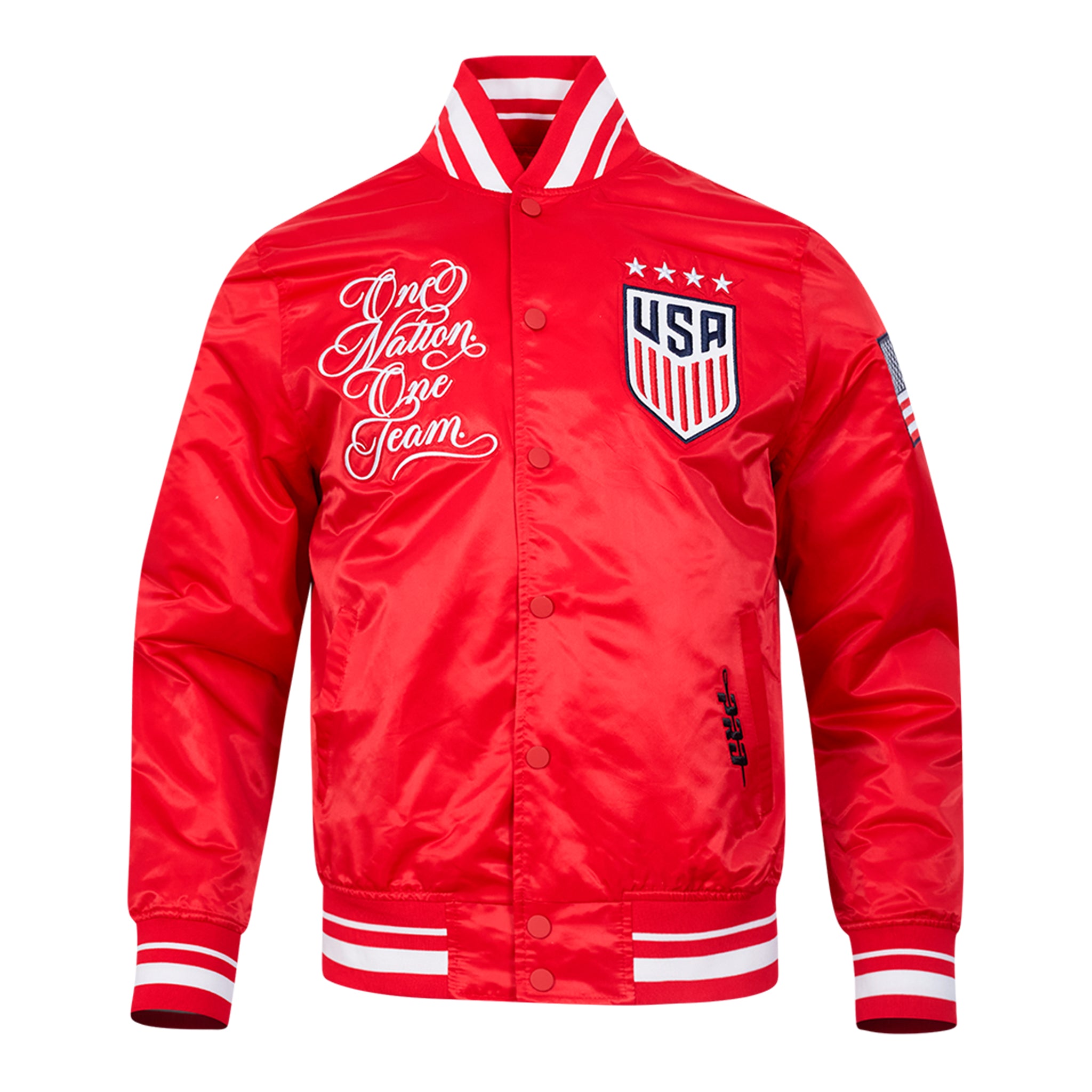Pro Standard US Soccer Sublimated Satin Jacket 2XL
