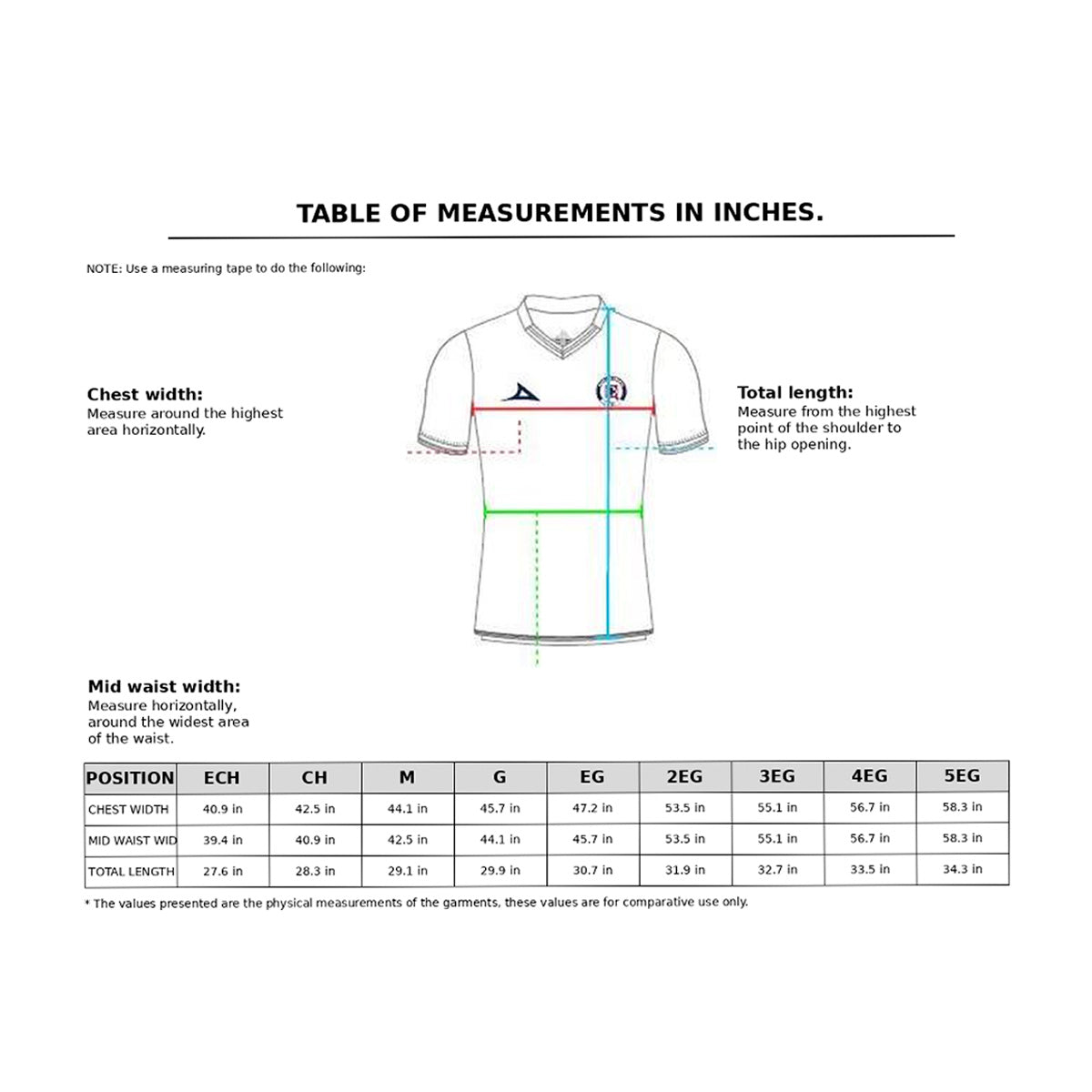 CRUZ  AZUL MENSHOME JERSEY L