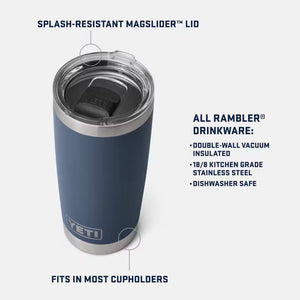 Yeti Rambler 20 oz Tumbler 20 OZ