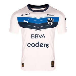 MONTERREY AWAY SHIRT REPLICA 25-26 , WHITE L