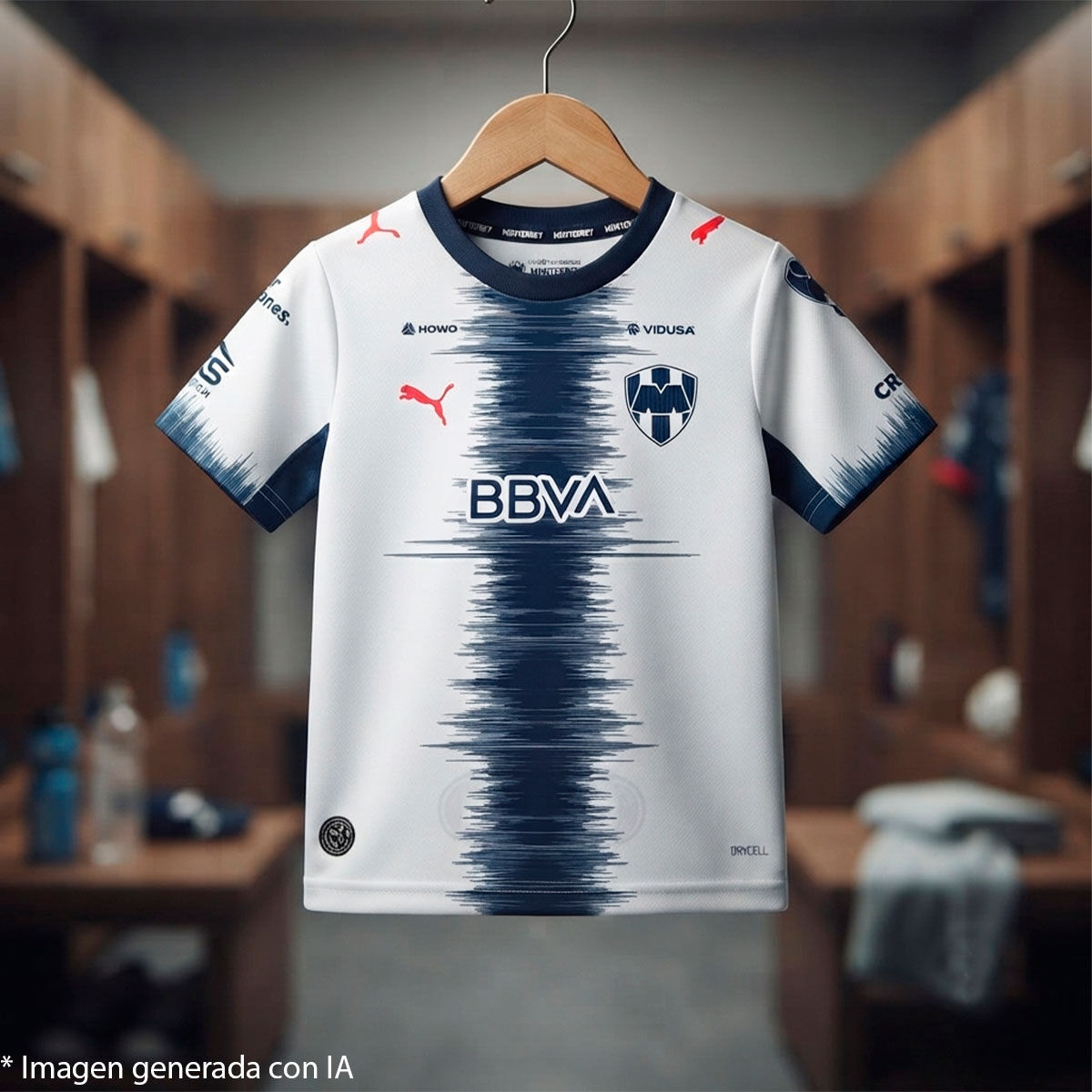 MONTERREY KIDS AWAY SHIRT ESTADIO 26-27 L