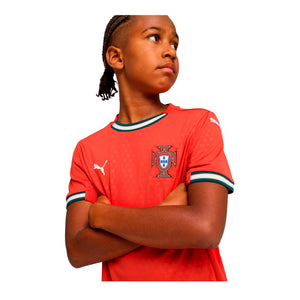 puma portugal fpf junior home jersey 2025 L