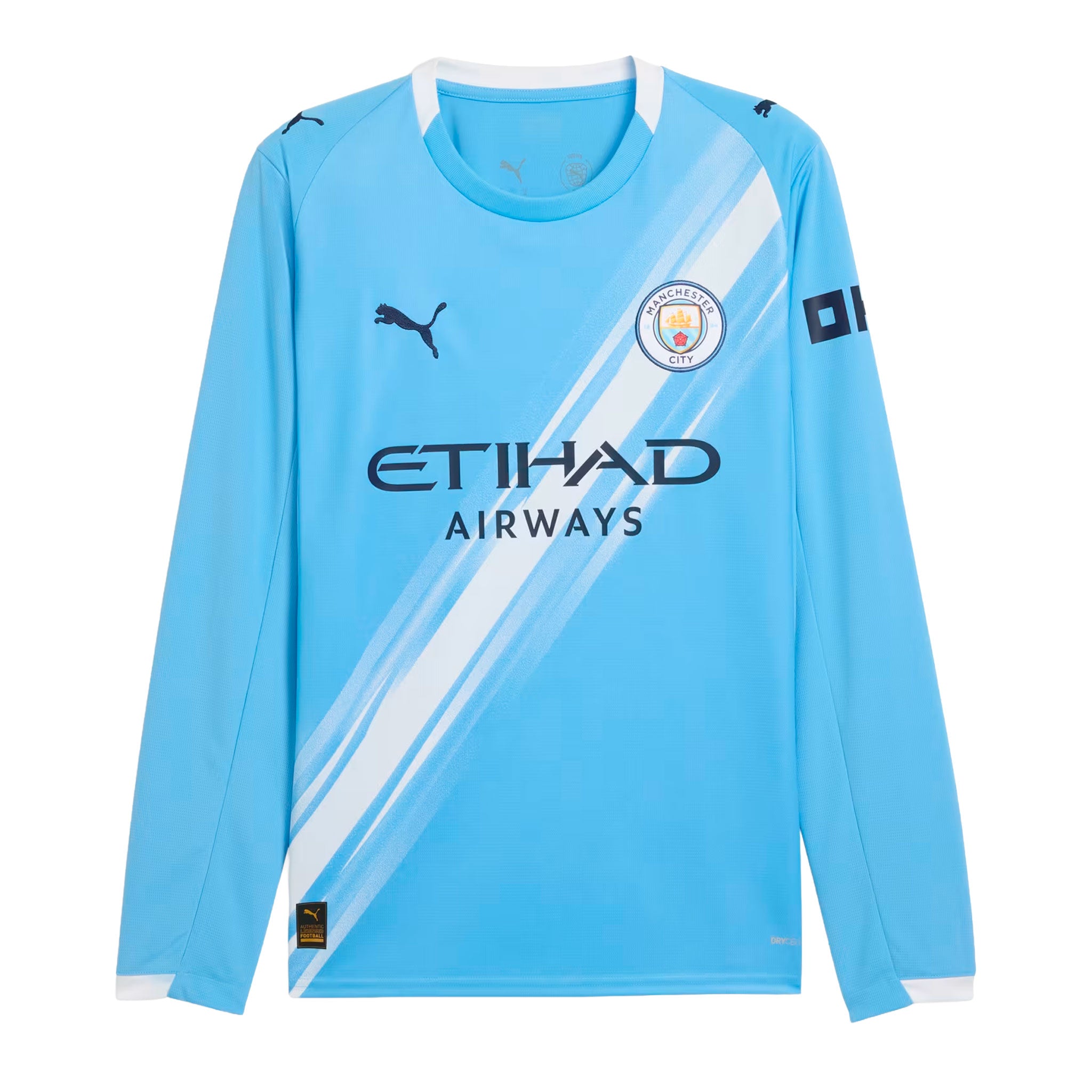 MCFC HOME JERSEY REPLICA LS L