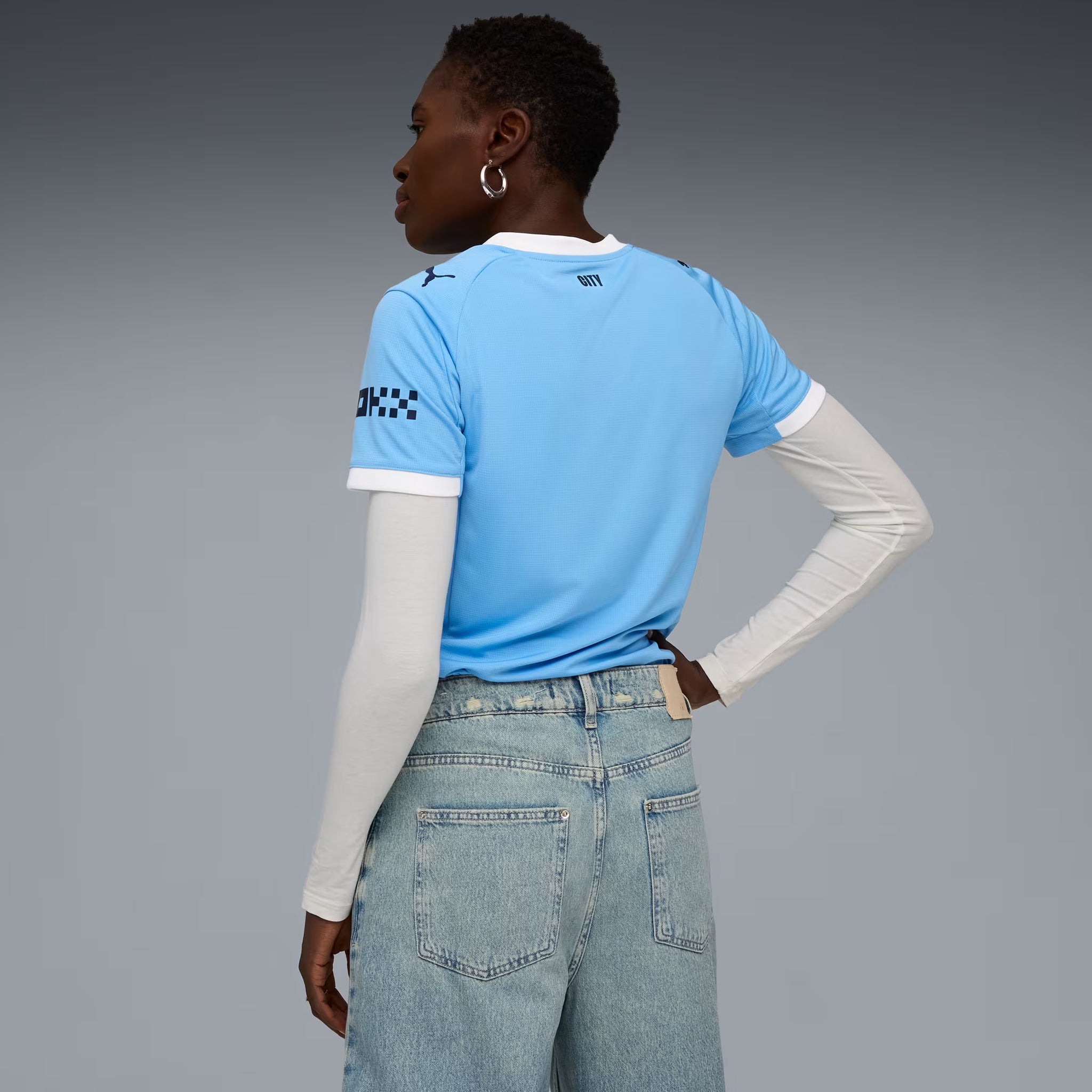 MCFC HOME JERSEY REPLICA W L