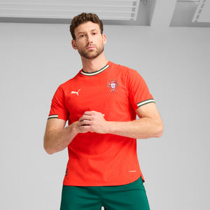 puma portugal 2025 authentic home jersey L
