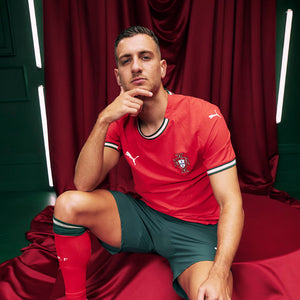 puma portugal 2025 authentic home jersey L