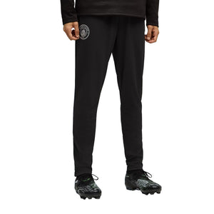 MCFC TRAINING PANTS W/ POCKETS , BLACK L