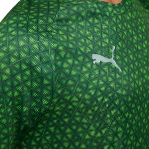 MCFC WARM UP JERSEY , GREEN L