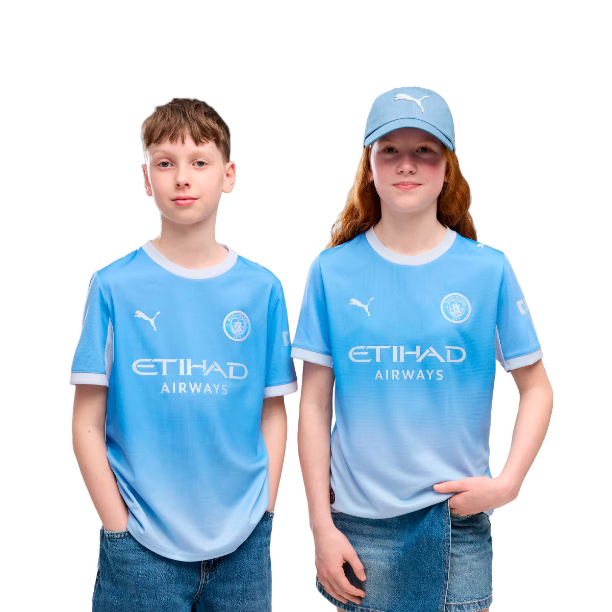 MCFC HOME JERSEY REPLICA JR L