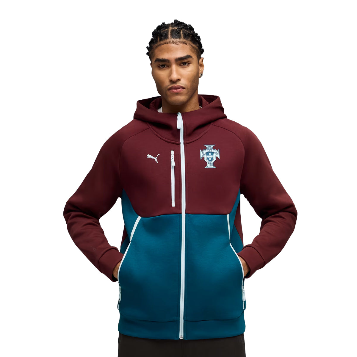 FPF PUMATECH FZ HOODIE , RED L