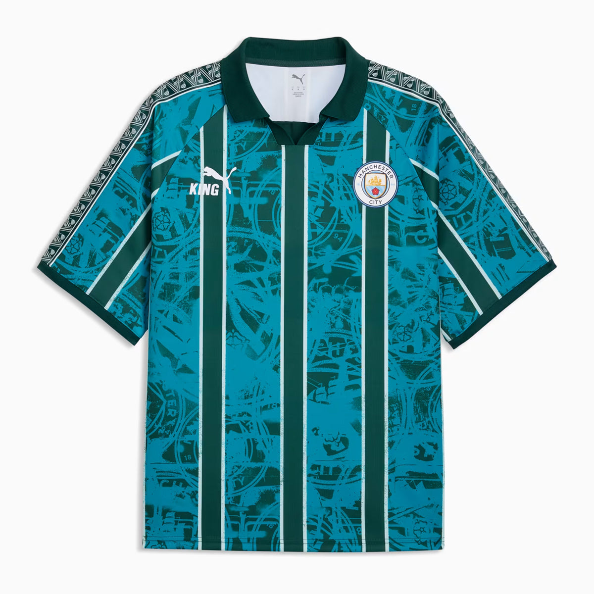 MCFC KING RETRO JERSEY 2XL