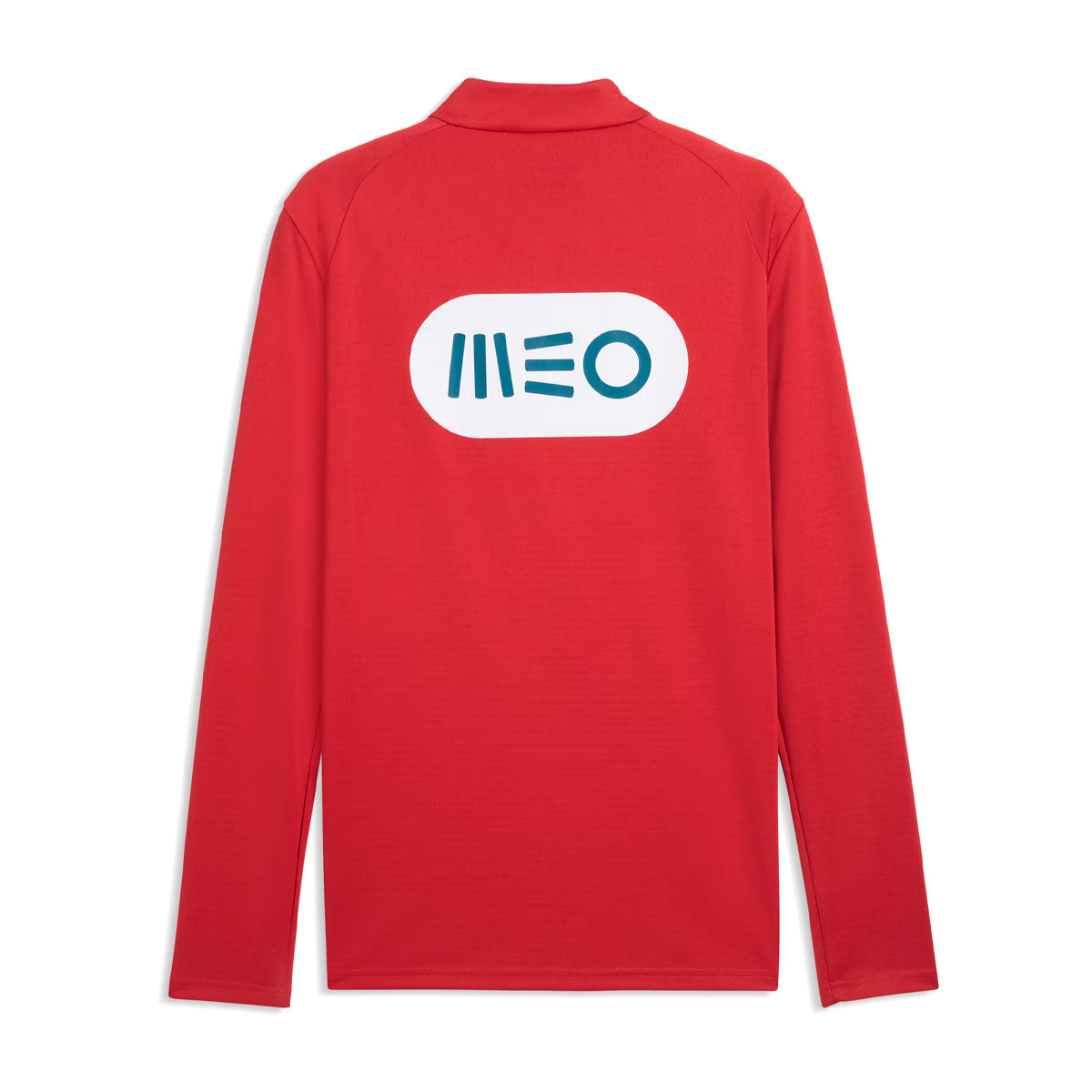 FPF TRAINING 1/4 ZIP TOP W/SPONSOR , RED 2XL