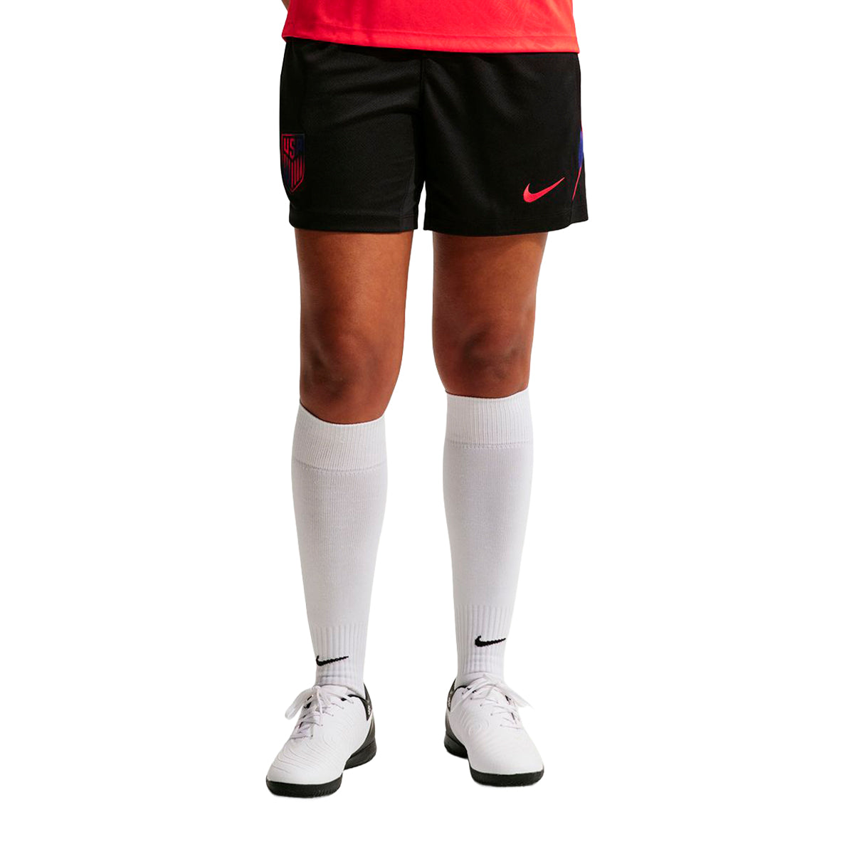 Nike USMNT Strike Soccer Knit Shorts L
