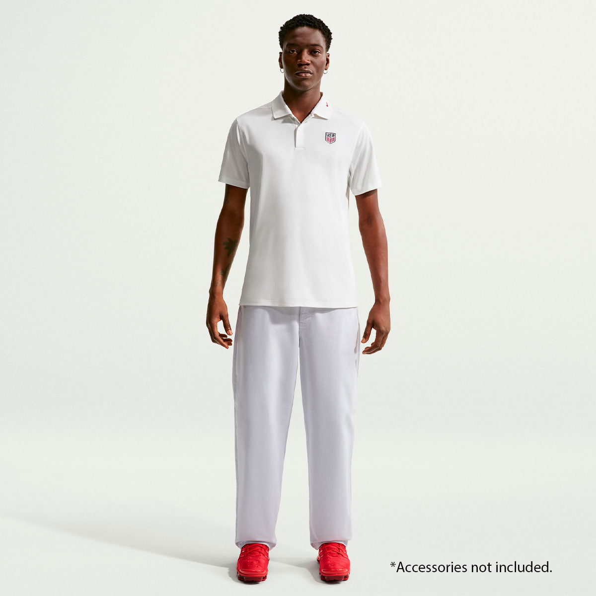 USA M NK DF VCTRY SLD POLO OLC L