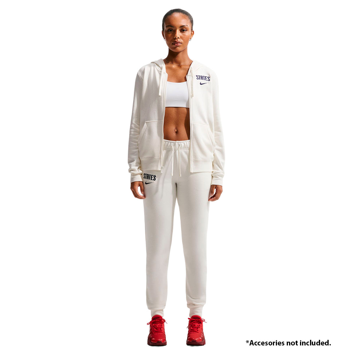 USA W NSW CLUB FLC MR PANT STD L