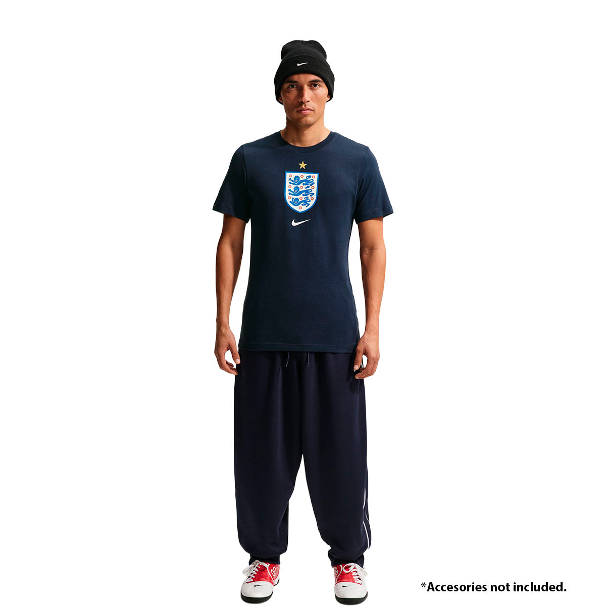 ENT M NK CREST TEE L