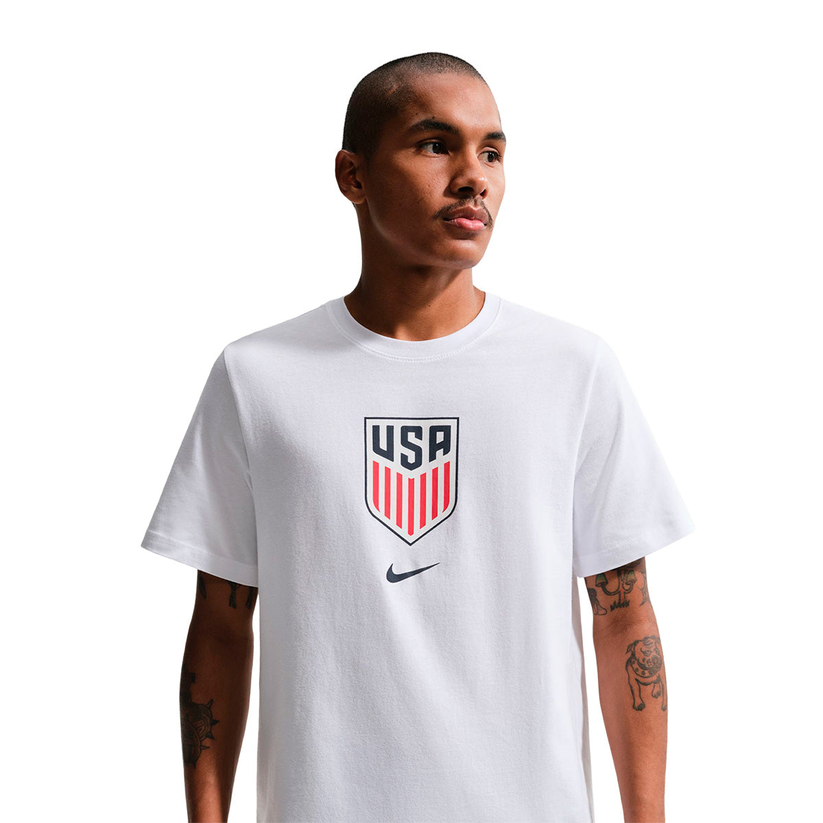 USA M NK CREST TEE L
